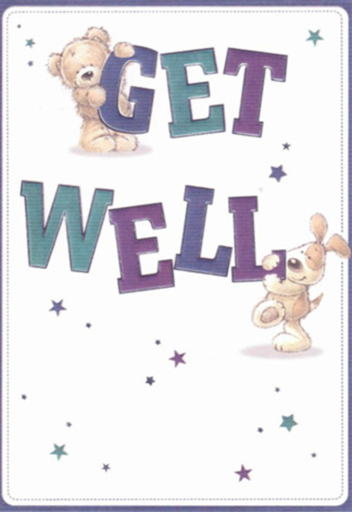 This card radiates gentle encouragement, its cheerful imagery of a bear and a puppy conjuring up the affable spirit of Willesden's local streets. Twinkling stars dance in playful orbits, as if scattering healing wishes throughout the familiar corners of Roundwood Park. The typography is strong and harmonious, rendered in shades of purple and aqua that evoke both calm and celebration-grounding the design in a sense of cheerful reassurance. The soft, textured fur of the bear, and the puppy's velvety, expressive ears, add a tactile sensibility, as if each animal were stitched from the fabric of cherished childhood. Ambient natural light bathes the illustration in a sense of openness and clarity, making the card feel perfectly suited for uplifting the spirits of any friend in Willesden. Like a thoughtful arrangement from Flower Delivery Willesden, where every stem is placed with care and intention, this card's warm design conveys heartfelt support. Sent beside a local bouquet, it creates a small celebration-lifting a loved one's heart with the reassurance of community care and the artistry of a caring florist.